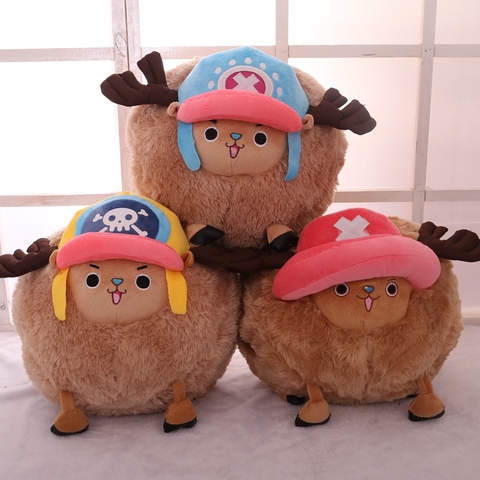 1pc 35cm de dibujos animados muñeco de felpa Chopper muñeca de peluche lindo muñeco de felpa Chopper juguetes mano suave caliente encantador almohadas niños niñas regalo ► Foto 1/6