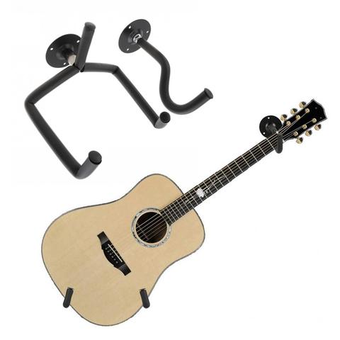 Duradero gancho para colgar guitarra Horizontal guitarra soporte de montaje en pared con juego de tornillos ► Foto 1/6