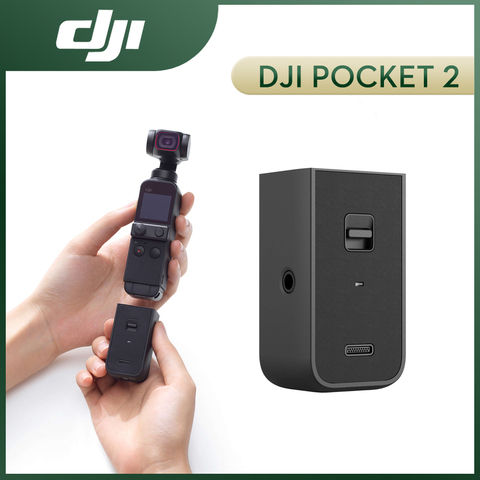 DJI-auriculares de bolsillo 2, accesorios originales para DJI Pocket 2, mejora la comodidad de manejo, micrófono externo y auriculares ► Foto 1/3