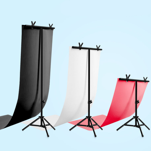 Soporte de fondo de estudio de fotografía, soporte de fondo grande de PVC, 110x57cm ► Foto 1/3