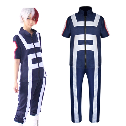 Eliminar Experto bota Disfraz de My Hero Academia Boku no Hero Academia para hombres y mujeres,  uniforme escolar, traje de entrenamiento de gimnasia, ropa deportiva,  camiseta, pantalones - Historial de precios y revisión | Vendedor