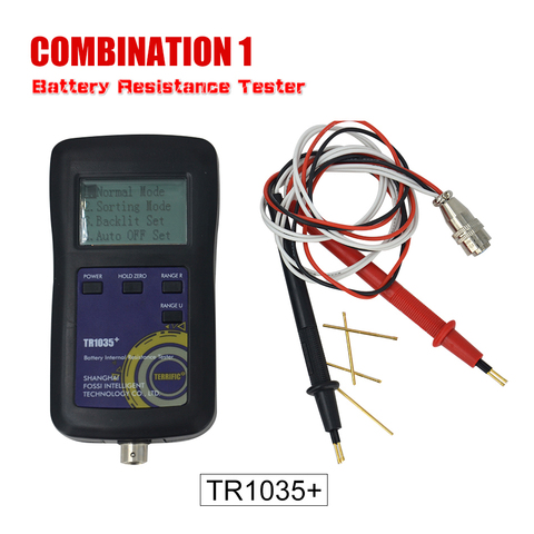 Actualización YR1035 Original de cuatro líneas de batería de litio prueba de resistencia interna Digital TR1035 eléctrico 18650 probador de batería seca C1 ► Foto 1/6