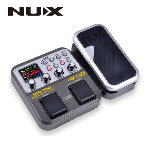 NUX-MG-100 MG100 para modelado de guitarra, sintonizador de tambor con Pedal y efectos, multifunción con procesador de modelado de guitarra ► Foto 1/4