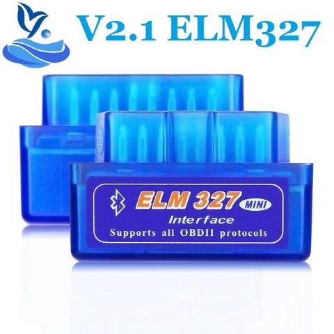 Lector de códigos OBD2 V2.1 MINI ELM 327 Bluetooth, escáner automático ELM327 para Android Symbian PC ELM 327, herramienta de diagnóstico de coche ► Foto 1/6