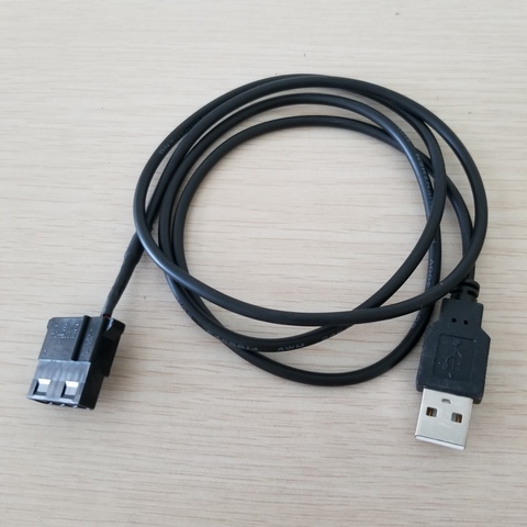 Cable de alimentación de IDE Molex A USB, convertidor macho de 5V para ventilador de refrigeración de enrutador de portátil ► Foto 1/4