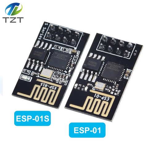TZT 1 piezas ESP-01 ESP-01S ESP8266 serie WIFI modelo autenticidad garantizada Internet de lo ► Foto 1/6