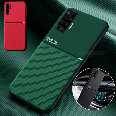 Funda magnética mate para Vivo X50 Pro X30 X27 X23 X21 X21i X9s X9 Plus Xplay6, funda para teléfono Vivo S6 S5 V9 V11 V15 Pro V11i ► Foto 1/6