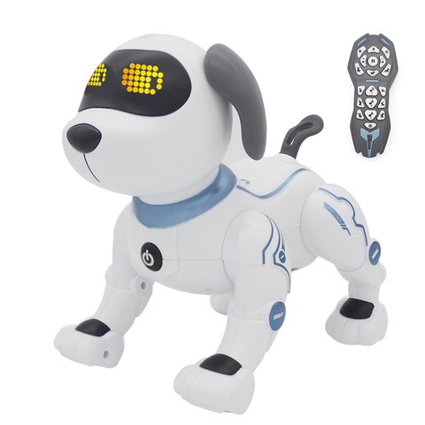 Perro robótico de Control remoto para niños, juguetes de cachorros de acrobacia, soporte de mano, de realce, electrónico, para mascotas, Robot programable de baile con sonido ► Foto 1/6