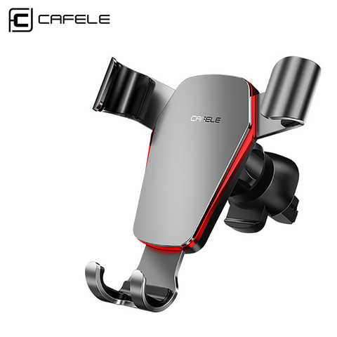 CAFELE-Soporte Universal para teléfono móvil iPhone, soporte de teléfono con soporte para teléfono y GPS, para ventilación de aire, compatible con iPhone 12, 11 Pro, X, XS ► Foto 1/6