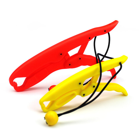 Empuñadura de Pesca de plástico duro PP, 1 Uds., Mando de agarre de pescado, carpa flotante Avialable roja y amarilla ► Foto 1/6