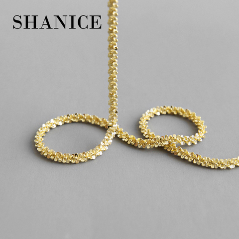 SHANICE-collar de plata de ley S925 para mujer, Gargantilla con flor de cauliflor estrellada, cadena Bohemia, joyería para mujer ► Foto 1/5