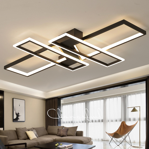 Luz LED de araña para sala de estar, modernos candelabros de techo, comedor, dormitorio, cocina, lámparas de decoración para el hogar, accesorios de iluminación ► Foto 1/6