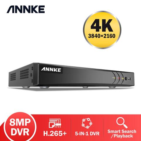 ANNKE-grabador de vídeo Digital H.265 4K 8 canales, Ultra HD, CCTV, DVR 5 en 1, detección de movimiento para cámara IP analógica de 5MP y 8MP ► Foto 1/6