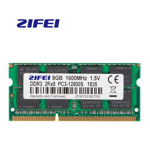 ZiFei ram DDR3 2GB 4GB 8GB 1066MHz 1333MHz 1600MHz 204Pin SO-DIMM módulo portátil de memoria para computadora portátil ► Foto 1/5