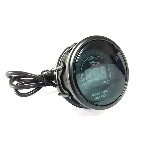 Medidor de Monitor Digital para coche, indicador de 2 pulgadas, 52mm, 20 Led Universal, relación aire/combustible ► Foto 1/6