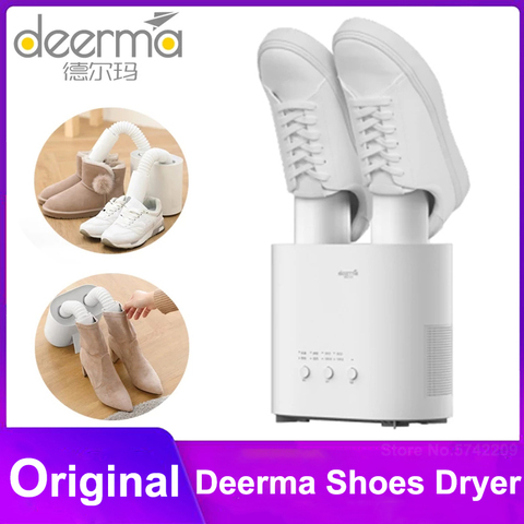 Deerma-secador de zapatos esterilizador UV, secador de zapatos inteligente, multifunción, retráctil, en forma de U, para zapatos de Youpin ► Foto 1/5