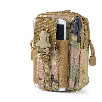 Riñonera táctica Molle para cinturón de caza, bolsa militar EDC para herramientas al aire libre, accesorios, bolsa de almacenamiento, bolsillo, bolsa de camuflaje ► Foto 1/6