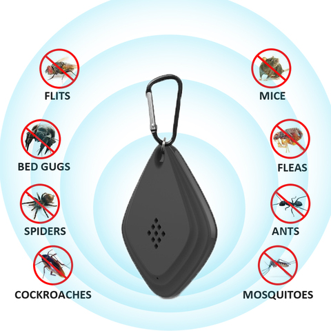 Repelente de mosquito ultrasónico electrónico cucaracha araña USB Killer Portable Pest Bug insectos mosca rata ratón roedores pájaro defensor ► Foto 1/1