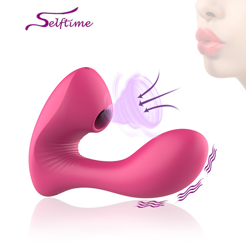 Nuevo vibrador de succión juguetes sexuales para mujer, punto G femenino estimulador de clítoris vibradores de silicona para mujeres productos sexuales ► Foto 1/6