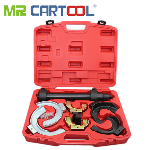 MR CARTOOL-Kit de compresor de resorte amortiguador Universal, horquilla intercambiable, bobina Puntal, Extractor de compresor de resorte, herramienta automática ► Foto 1/6