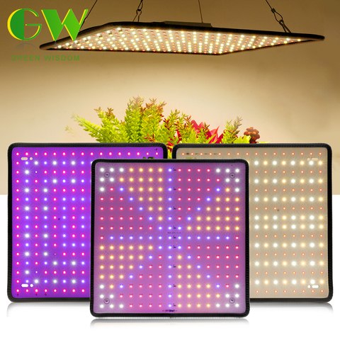 Panel de luz LED de 1000W para cultivo, lámpara Phyto de espectro completo para plantas, placa de fitoamplificador de interior rojo y azul para flores, hierbas, caja de tienda de cultivo ► Foto 1/6