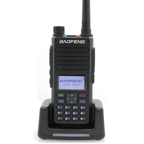 Baofeng-Walkie Talkie DMR DM-1801 VHF UHF 2022-136 y 174-400 MHz, doble banda, ranura de tiempo, Radio Digital de doble nivel 1 y 2 DM1801, 470 ► Foto 1/6