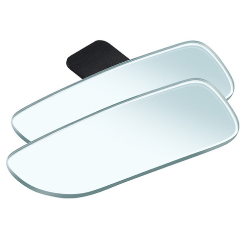 Espejo retrovisor de gran angular para coche, 2 uds., con rotación de 360 grados, Auxiliar de aparcamiento, HD, sin marco, punto ciego ► Foto 1/6