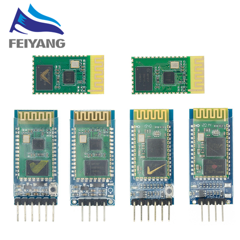 HC-05-Módulo de transmisión de serie Bluetooth integrado para Arduino, HC-06, maestro-Slave, 6 pines/4 pines, antiinverso, Serial, inalámbrico ► Foto 1/6