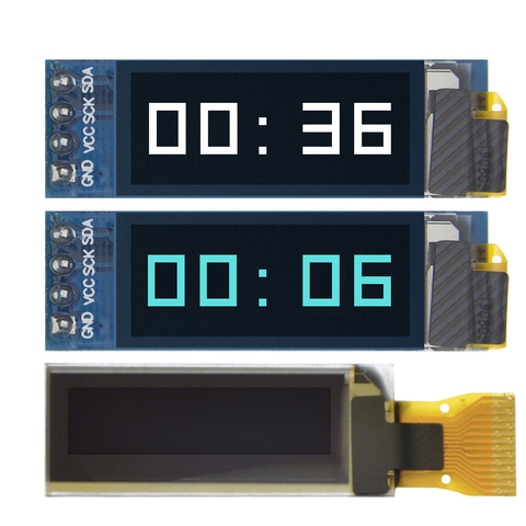 1 Uds. Módulo OLED de 0,91 pulgadas 0,91 