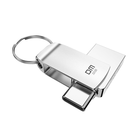 DM USB C flash drive 128 tipo GB C USB Flash Drive PD162 32GB usb OTG stick de alta velocidad cle USB 3,0 Pen Drive ► Foto 1/4