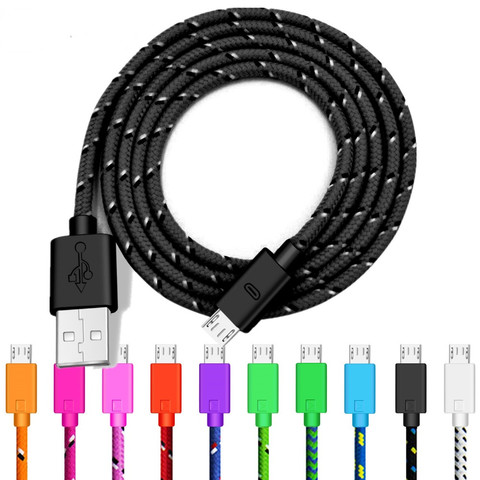 Cable Micro USB de carga rápida para teléfono móvil, cable de carga rápida de 2.4A para xiaomi, samsung s7, lg, android ► Foto 1/6