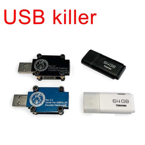 USBkiller V3 USB killer, generador de pulsos de alto voltaje para disco U, probador USB killer, protector USB killer ► Foto 1/5