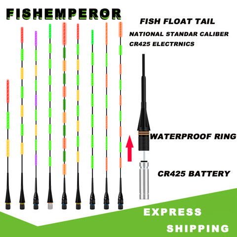 Super brillante noche de pesca inteligente LED flotar superior luminoso Ultra sensible electrónica flotadores boya accesorios para pesca al aire libre ► Foto 1/6