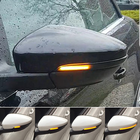 Luz LED dinámica intermitente para coche, indicador de espejo lateral secuencial para VW Passat B7 CC Scirocco MK3 Jetta MK6 EOS Beetle R ► Foto 1/1