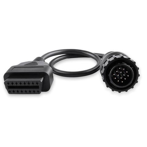 Cable de diagnóstico de coche, adaptador de 2 y 16 pines para Mercedes BENZ Sprinter de 14 pines a 16 Pines, para OBDII OBD2 OBD II ODB ► Foto 1/6