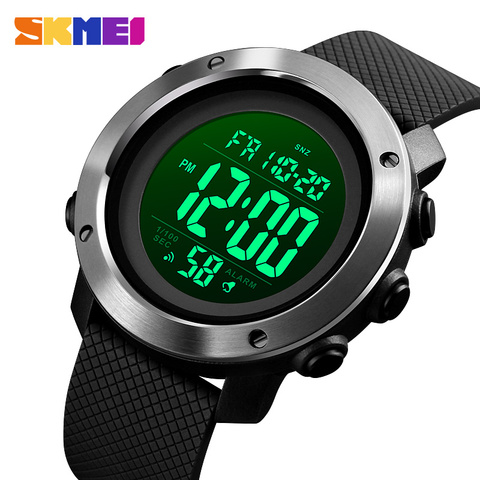 SKMEI-reloj Digital japonés para hombre, luminoso, militar, 5Bar, resistente al agua, deportivo, Masculino, 1416, 1426 ► Foto 1/6