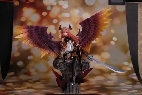 Anime juego Ira de Bahamut Ángel oscuro OLIVIA estatua de PVC figura modelo Juguetes ► Foto 1/3