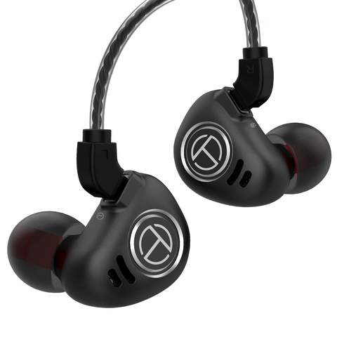 TRN-auriculares intrauditivos híbridos V90 4BA + 1DD 5 Drive, estéreo con cable y cancelación de ruido, 3,5mm, Hifi, para DJ, correr y Deportes ► Foto 1/6