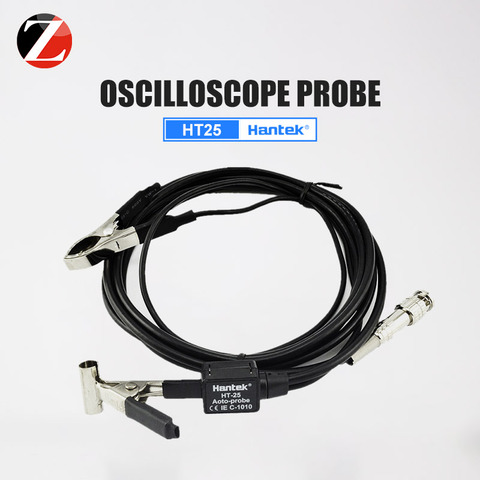 Hantek-Sonda de osciloscopio HT25 para Hantek 1008C, osciloscopio automotriz original, 2,5 metros de ignición, función capacitiva, hasta 10000:1 ► Foto 1/6