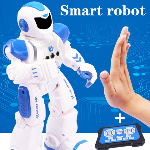 Robot de baile con Sensor de gestos RC, inteligente, programable, eléctrico, Control remoto, juguetes educativos humanoides robóticos para niños ► Foto 1/6