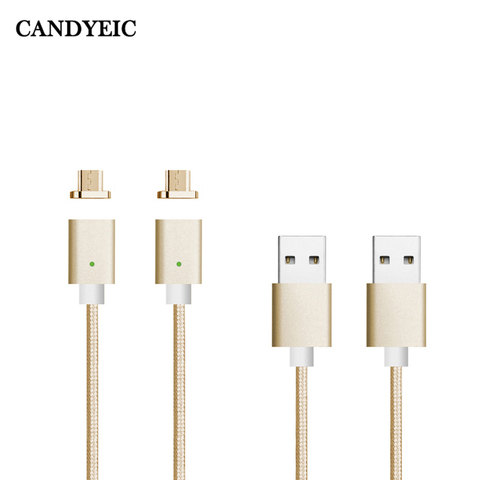 CANDYEIC-cargador magnético de 1m para Xiaomi Redmi note 5, Cable magnético para Redmi note 5 pro, adaptador magnético, Cable USB de carga rápida ► Foto 1/6