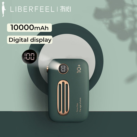 Liberfeel Maoxin-batería externa para teléfonos móviles, mini banco de energía con pantalla digital, salida de ENTRADA dual ► Foto 1/6