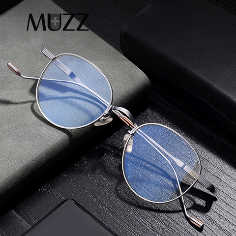 Gafas graduadas de titanio puro para hombre y mujer, anteojos cuadrados con montura cuadrada, diseño de marca GM, gafas ópticas para miopía, gafas de moda redonda para mujer ► Foto 1/6