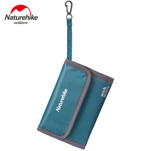 Naturehike 2022 nueva cartera con cepillo antirrobo, Cartera de viaje, multifunción, bolsa de almacenamiento de documentos con billetera antisalpicaduras de agua ► Foto 1/6