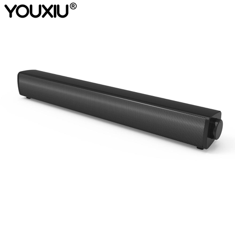 YOUXIU-Barra de sonido para ordenador, altavoz portátil USB, sistema envolvente estéreo 3D, altavoces con alimentación, cable, barras de sonido para Notebook y tableta ► Foto 1/6