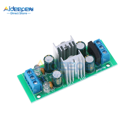 1 Uds DC 18-35V AC 15-25V LM7815 + LM7915 + - 15V módulo de fuente de alimentación doble voltaje rectificador puente módulo de fuente de alimentación ► Foto 1/5