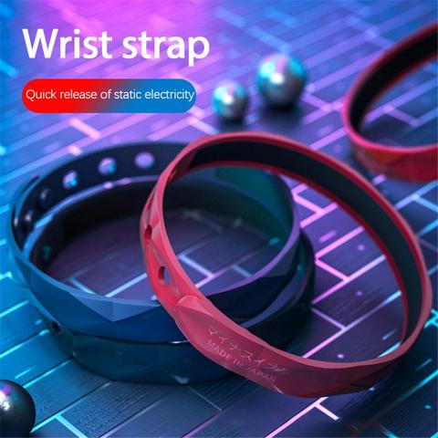 2022 nueva ajustable Wireless Anti-estática pulsera electrostático eliminador Cuerpo Humano electrostática liberador ► Foto 1/6