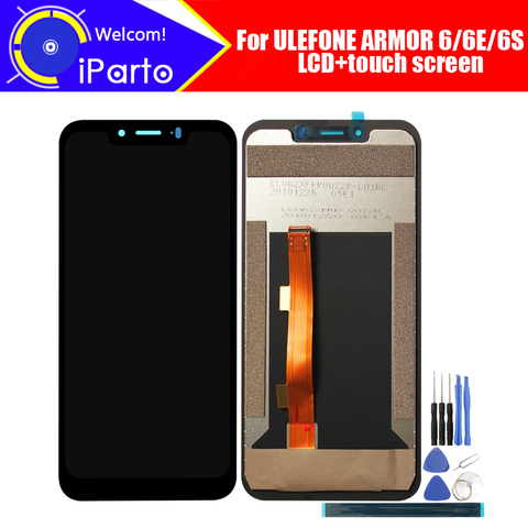 6,2 pulgadas ULEFONE ARMOR 6 pantalla LCD + montaje de digitalizador de pantalla táctil 100% Original Nuevo LCD + digitalizador táctil para ARMOR 6E/6S + herramientas ► Foto 1/6