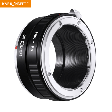 K & F concepto lente anillo adaptador para Nikon Auto AI AIs AF lente Fujifilm Fuji montaje FX X-Pro1 X-E1 Cámara ► Foto 1/6