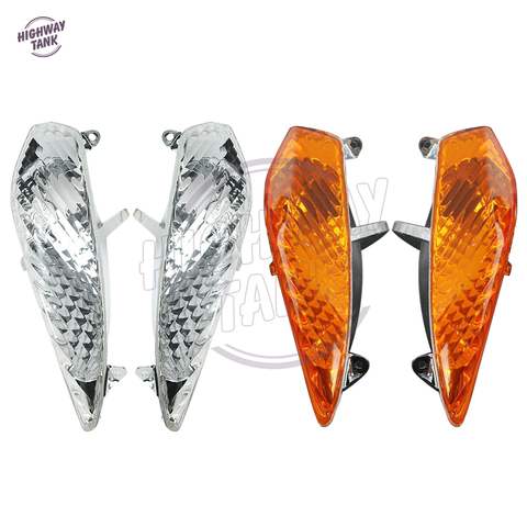 Naranja delantero de la motocicleta indicador de giro señal lente Moto luz de giro funda carcasa para BMW R1200RT R900RT 2006-2009 ► Foto 1/6